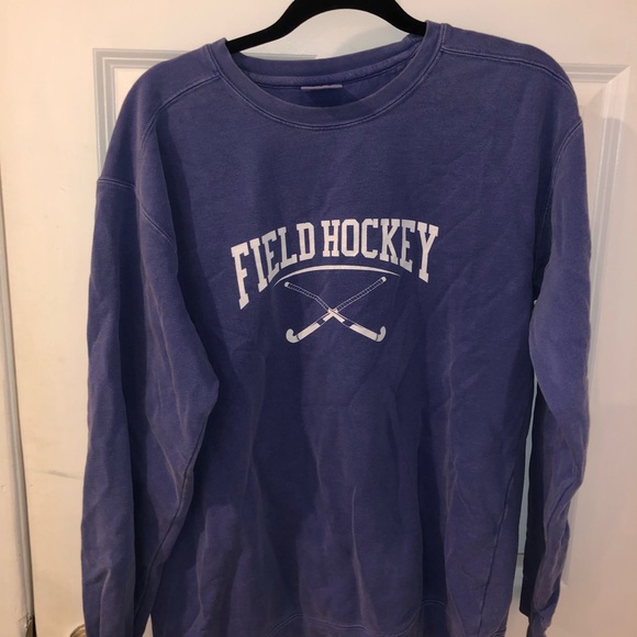 Comfort Colors Field Hockey Crew - Picture 1 of 2